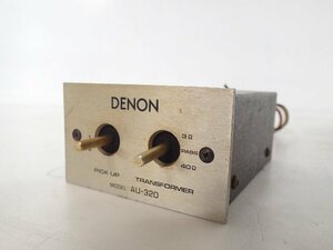 DENON デノン MC昇圧トランス AU-320 ★ 6DE97-8