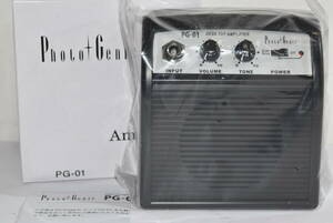 48S 【未使用品】 PhotoGenic ミニギターアンプ PG-01 フォトジェニック アンプ ギターアンプ Mini Guitar Amplifier ミニアンプ