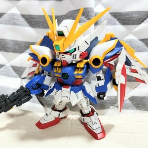 BB戦士 ウイングガンダム EW 塗装済み 完成品 SD ガンプラ ジャンク ガンダム 組み立て済み