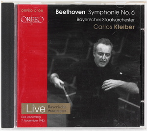ベートーヴェン　交響曲第6番「田園」　カルロス・クライバー　バイエルン国立管弦楽団　1983　ライヴ