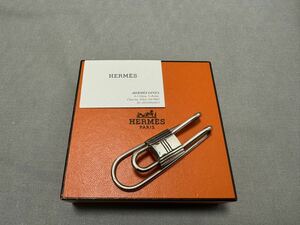 Hermes エルメス マネークリップ カデナ パドロック 南京錠 美品