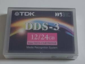 新品未開封 ＴＤＫ ＤＡＴテープ DDS-3 125Ｍ　12GB/24GB　1個