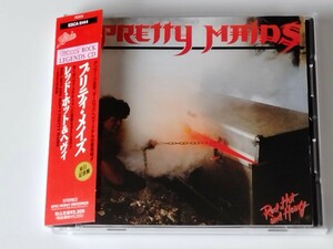 【CSR刻印盤】プリティ・メイズ Pretty Maids / Red, Hot and Heavy 帯付CD ESCA5144 84年名盤,Fortuna~Back To Back,Cold Killer,