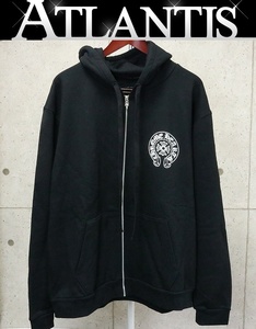 CHROME HEARTS 銀座店 新品 クロムハーツ インボイス付き TOKYO限定 ホースシュー パーカー size:XL 黒 94739