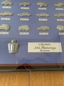 非売品 ピンバッジ未使用トヨタ クラウン TOYOTA CROWN 50周年記念 ピンバッジ 50th Anniversary.