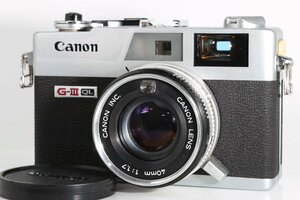 美品 Canon Canonet QL17 G-Ⅲ G3 40mm f1.7 レンジファインダー コンパクトフィルムカメラ C55806