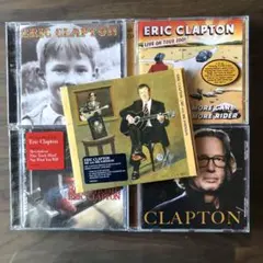 ERIC CLAPTON　エリック・クラプトン　CD5枚セット　中古