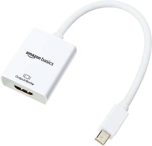 送料無料【訳あり・未使用品】mini DisplayPort to HDMI 変換アダプタ■ミニ ディスプレイポート 変換 ケーブル■Thunderbolt to HDMI