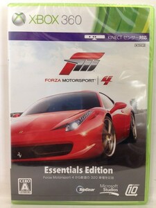XBOX360『Forza Motorsport 4 （本体同梱版のソフト単品） / ほぼ新品（未開封品）』送料安！(ゆうメールの場合)