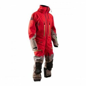 TOBE Outerwear スノーモービル MACER V2 MONOSUIT 中綿なし シェル ワンピース スーツ レッド FORMULA 北米 Mサイズ カナダ 新品未使用