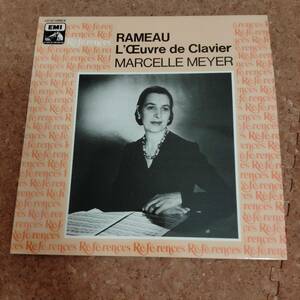 魚]LP2枚組 仏EMI盤 マルセル・メイエ[Marcelle Meyer]｜ラモー ソナタ集 [2C 151-10493/4]