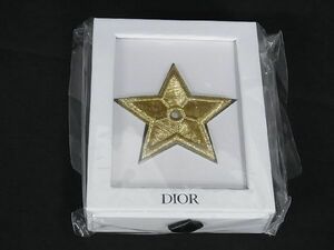 ■未開封■新品■未使用■ ChristianDior クリスチャンディオール スター 星 ピンブローチ ピンバッジ アクセサリー ゴールド系 DD2864