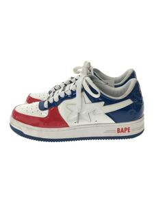 A BATHING APE◆ローカットスニーカー/28cm/WHT/1I80191004