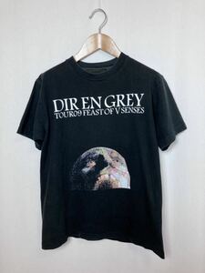 DIR EN GREY ディルアングレイ 09年ツアー Tシャツ FEAST OF V SENSES Deadly Claris ブラック グッズ／黒デッドリークラリス