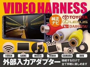 【ネコポス限定送料無料】外部入力VTRアダプター/ヴィッツ P90系 CD