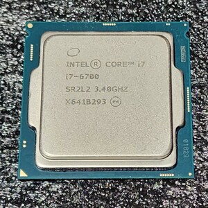 CPU Intel Core i7 6700 3.4GHz 4コア8スレッド SkyLake PCパーツ インテル 動作確認済み