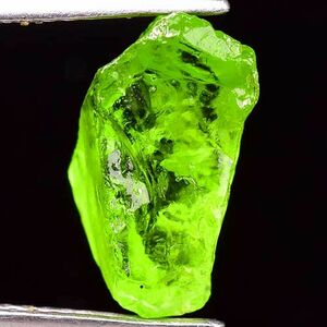 【世界の原石:グリーンペリドット 4.50ct:3809】アフリカ産 Natural Green Peridot Rough カンラン石 苦土橄欖石 鉱物 宝石 標本 Africa