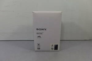 ◆未使用 SONY(ソニー) ウォークマン 16GB ハイレゾ/リニア/ノイズキャンセリング対応 NW-A105 ブルー microSDスロット/Bluetooth