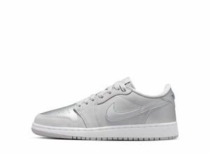 Nike GS Air Jordan 1 Retro Low OG "Silver" 25cm CZ0858-002