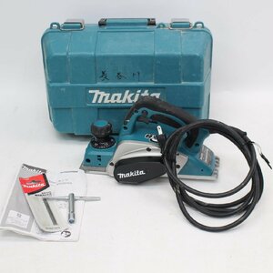 454)makita マキタ 82mm 電気カンナ 替刃式 KP0800A