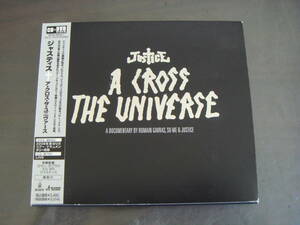 CD&DVD　JUSTICE/A　CROSS　THE　UNIVERSE　ジャスティス/ア・クロス・ザ・ユニヴァース