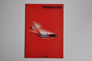 【カタログのみ】 トラヴィック 2001年 厚口33P スバル カタログ オペルザフィーラOEM車