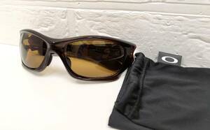 2634■OAKLEY PIT BULL　オークリー　ピットブル　ブラウン系　サングラス　OO9161-08　62O18