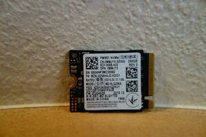 SAMSUNG PM991 NVMe MZ-9LQ256A 256GB SSD NVMe PCIe SSD256　M.2
