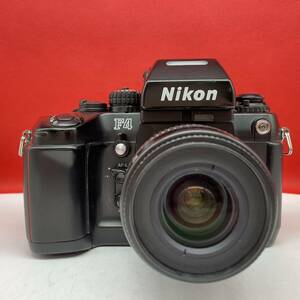□ Nikon F4 フィルムカメラ 一眼レフカメラ ボディ AF NIKKOR 35-80mm F4-5.6D レンズ 動作確認済 シャッター、露出計OK ニコン