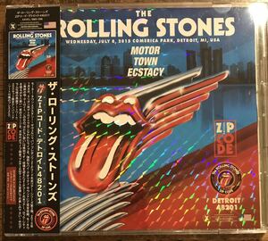 究極マルチIEMマトリクス音源 The Rolling Stones / ローリングストーンズ / Morter Town Ecstasy: Zip Cord Detroit 48201 / 2CD / Presse