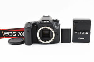 【動作品・美品】人気機種 Canon キャノン EOS 70D ボディ