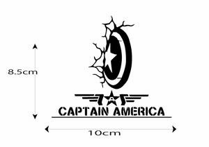 世田谷ベース風　キャプテン　ＵＳＡ　アメリカ シール　US アメ車 旧車 トラック　ハーレー カブ エアフォース ステンシル