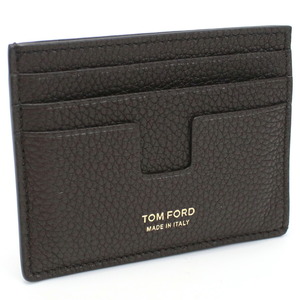 【新品 未使用】トムフォード TOM FORD カードケース ブランド Y0233T LCL158 U7051 ブラウン系