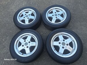 MILANO SPOKE 4本セット　PCD114.3　6jオフセット　38　14インチ