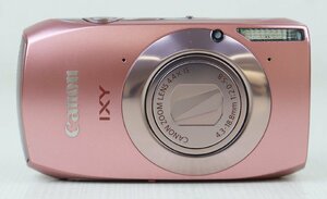 S★ジャンク品★コンパクトデジタルカメラ 『IXY 31S ピンク』 Canon/キヤノン 発売:2011年 バッテリー・チャージャー・メモリーカード付属