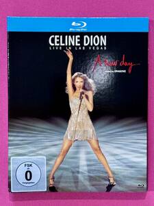 ライブBlu-ray Celine Dion『Live in Las Vegas A New Day』初期の紙ジャケ仕様 輸入盤 セリーヌディオン