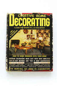 送料無料！ 洋書 ビンテージ 1950年代 DECORATING ホーム・デコレーティング インテリア 米国住宅 本 @ 40