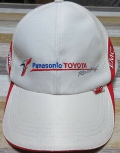キャップ　Panadonic TOYOTA Racing /DENSO/BRIDGESTONE/KDDI/EMC2　刺繍