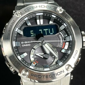 新品 CASIO G-SHOCK カシオ ジーショック G-STEEL Gスチール GST-B200D-1A 腕時計 ソーラー電波 モバイルリンク アナログ デジタル