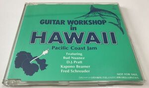 非売品 見本盤 ビクター CD Guitar Workshop In Hawaii pacific Coast Jam / 角松敏生 ケンジ・サノ バド・ニュアス D.J.プラット 他