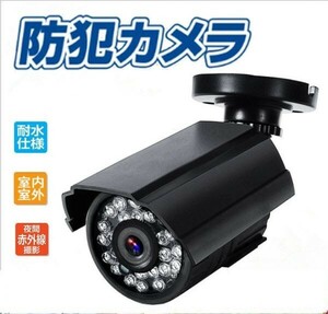 新品 超小型 MINI LED 防犯カメラ 赤外線 LED24個 暗視 防水仕様 室内/屋外設置可能 高精細レンズ BNC端子 デジタル方式カメラ