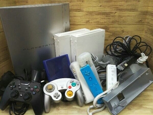 【1円スタート】Wii PS3 GAMECUBE 本体・周辺機器 まとめ売り！