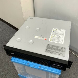 @S1474 現状品 保証無し 2U ラック型 高機能無停電電源装置 APC Smart-UPS1500(SMT1500RMJ2U) バッテリー交換期日Jul(7月)-2023