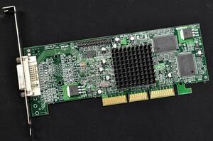 (国内発送) Matrox Millennium G450 G45FMLDVA32DB 32MB SGRAM AGP 8X/4X DVI-I 中古品 (管:AGP1
