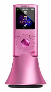 【中古】 SONY ウォークマン Eシリーズ [メモリータイプ] スピーカー付 2GB ピンク NW-E052K/P