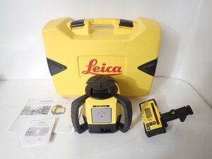 Leica ライカ 回転レーザーレベル Rugby 610 受光器、ハードケース付き ★ 6DEC6-1