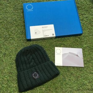 NA033-A36 yamatomici 山と道 Merino Knit Cap Deep Forest UNIRSEX S サイズ ニット帽 アウトドア 未使用 展示品 帽子