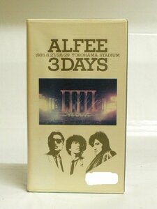 送料無料◆00675◆ [VHS] ALFEE アルフィー/3DAYS 1985.8.27/28/29 YOKOHAMA STADIUM [VHS]