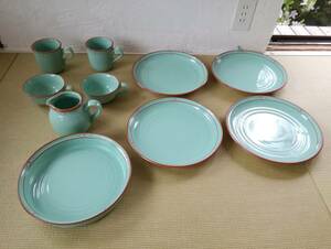 MTM282◆ノリタケ ストーンウェア ボルダーリッジ Noritake STONEWARE BOULDER RIDGE 8674 10点まとめ◆