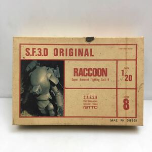 38-26 ニットー　マシーネンクリーガー　S.F.3.D No.8 1/20 RACCOON ラクーン